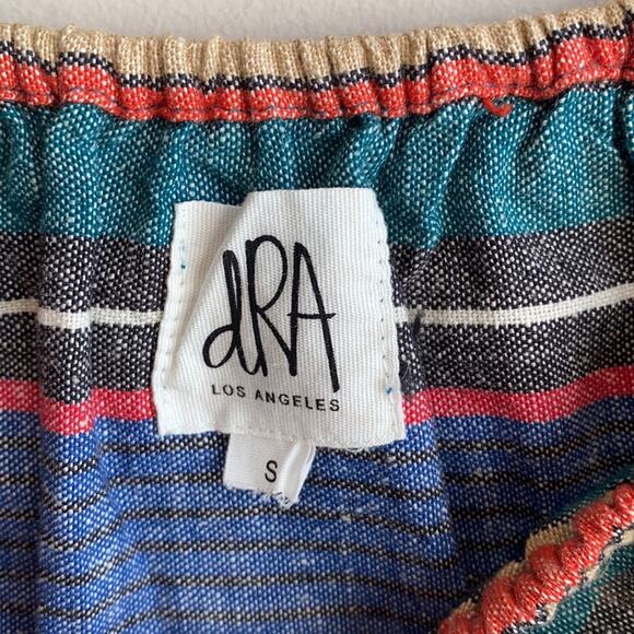 dRA Los Angeles Stripes boho blouse S - Picture 3 of 7